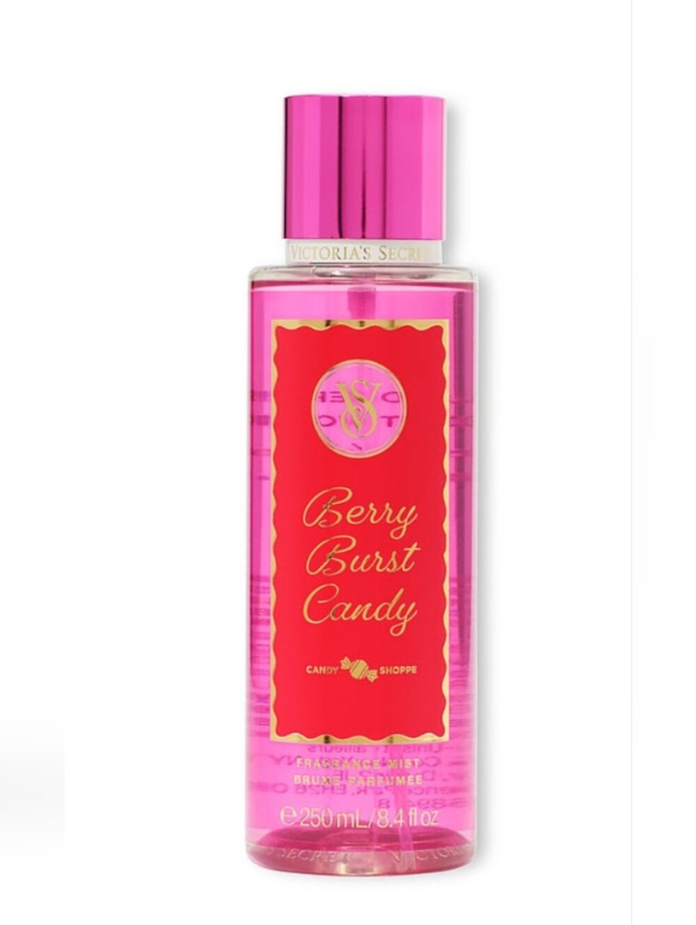 Victoria's Secret Berry Burst Candy Fragrance Mist - Pink & Red